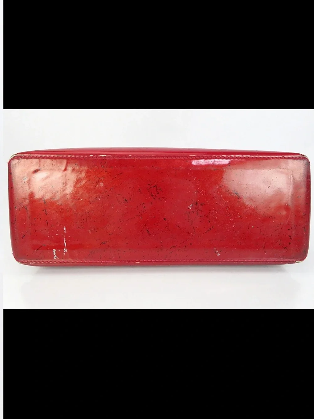 Louis Vuitton shiny red